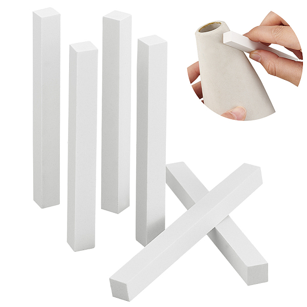 PandaHall AHADERMAKER 6Pcs White Corundum Grinding Whet Stone, Sharpeners Stone, Household Kitchen Knife Woodworking, Rectangle, White...
PandaHall AHADERMAKER 6Pcs White Corundum Grinding Whet Stone, Sharpeners Stone, Household Kitchen Knife Woodworking, Rectangle, White...