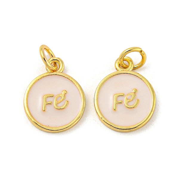PandaHall Rack Plating Brass Enamel Charms, with Jump Ring, Long-Lasting Plated, Lead Free & Cadmium Free, Flat Round with Word Fe Charm..., White
PandaHall Rack Plating Brass Enamel Charms, with Jump Ring, Long-Lasting Plated, Lead Free & Cadmium Free, Flat Round with Word Fe Charm..., White