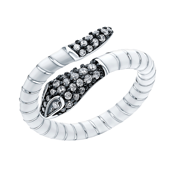 PandaHall S925 Silver Snake Ring with Zirconia, Exaggerated and Trendy Design. Sterling Silver
PandaHall S925 Silver Snake Ring with Zirconia, Exaggerated and Trendy Design. Sterling Silver