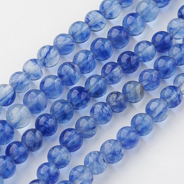 PandaHall Watermelon Stone Glass Beads Strands, Round, Cornflower Blue, 6mm, Hole: 1mm, about 60~61pcs/strand, 15.3 inch(390mm) Other...
PandaHall Watermelon Stone Glass Beads Strands, Round, Cornflower Blue, 6mm, Hole: 1mm, about 60~61pcs/strand, 15.3 inch(390mm) Other...