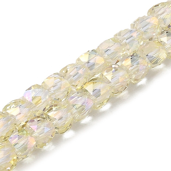 PandaHall Electroplate Transparent Glass Beads Strands, Faceted, Cube, Champagne Yellow, 5x5x5mm, Hole: 1mm, about 83~84pcs/strand...
PandaHall Electroplate Transparent Glass Beads Strands, Faceted, Cube, Champagne Yellow, 5x5x5mm, Hole: 1mm, about 83~84pcs/strand...