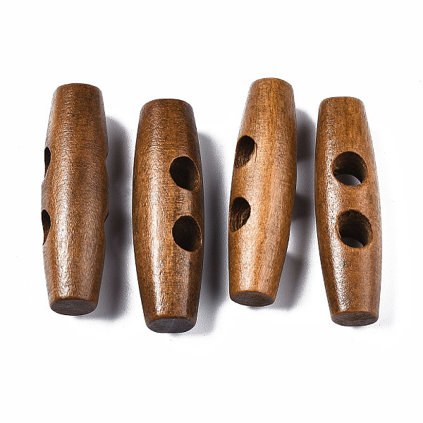 PandaHall 2-Hole Wooden Buttons, Oval, Saddle Brown, 39.5x12x11mm, Hole: 5mm Wood Oval Brown
PandaHall 2-Hole Wooden Buttons, Oval, Saddle Brown, 39.5x12x11mm, Hole: 5mm Wood Oval Brown