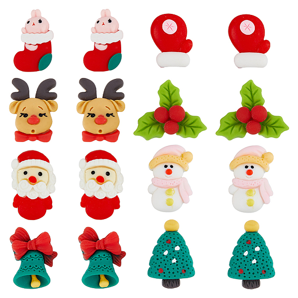 PandaHall CHGCRAFT 48Pcs 8 Styles Christmas Theme Opaque Resin Cabochons, Reindeer & Christmas Tree & Santa Claus, Mixed Shapes, Mixed Color..., Multicolor
PandaHall CHGCRAFT 48Pcs 8 Styles Christmas Theme Opaque Resin Cabochons, Reindeer & Christmas Tree & Santa Claus, Mixed Shapes, Mixed Color..., Multicolor