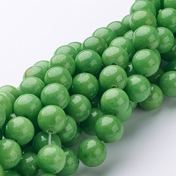 PandaHall Natural Mashan Jade Round Beads Strands, Dyed, Light Green, 8mm, Hole: 1mm, about 51pcs/strand, 15.7 inch Mashan Jade Round Green
PandaHall Natural Mashan Jade Round Beads Strands, Dyed, Light Green, 8mm, Hole: 1mm, about 51pcs/strand, 15.7 inch Mashan Jade Round Green