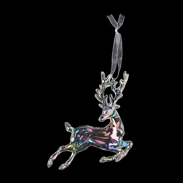 PandaHall Christmas Transparent Acrylic Big Pendant Decorations, for Christmas Tree Hanging Oranments, Deer, 170~175mm Acrylic Deer White
PandaHall Christmas Transparent Acrylic Big Pendant Decorations, for Christmas Tree Hanging Oranments, Deer, 170~175mm Acrylic Deer White