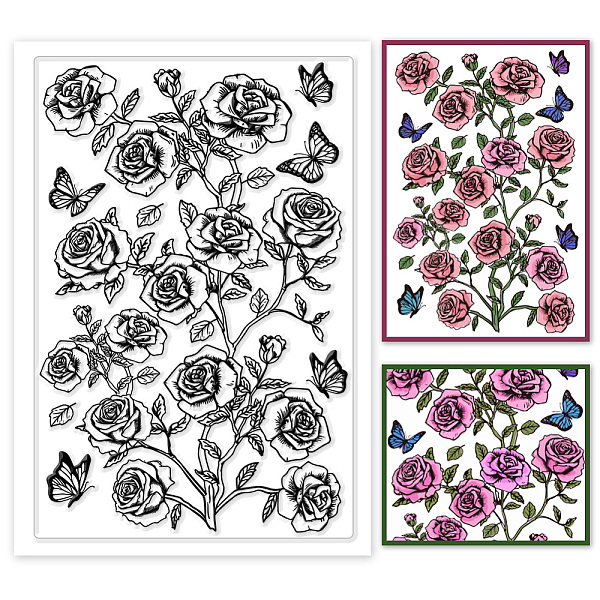 PandaHall Custom PVC Plastic Clear Stamps, for DIY Scrapbooking, Photo Album Decorative, Cards Making, June Rose, 160x110mm Plastic June...
PandaHall Custom PVC Plastic Clear Stamps, for DIY Scrapbooking, Photo Album Decorative, Cards Making, June Rose, 160x110mm Plastic June...
