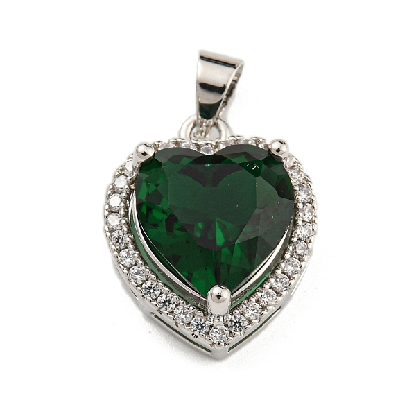 PandaHall Rack Plating Brass Pendant, with Glass, Heart, Green, 16.5x13.5x7mm, Hole: 4x3.5mm Brass+Glass Heart Green
PandaHall Rack Plating Brass Pendant, with Glass, Heart, Green, 16.5x13.5x7mm, Hole: 4x3.5mm Brass+Glass Heart Green