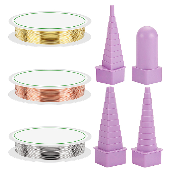 PandaHall AHANDMAKER Wire Wrapping Tools Wire Wrapping Kit 3 Shapes ABS Wire Winding Towers and Brass Craft Wire for Sculpting, Armature...
PandaHall AHANDMAKER Wire Wrapping Tools Wire Wrapping Kit 3 Shapes ABS Wire Winding Towers and Brass Craft Wire for Sculpting, Armature...