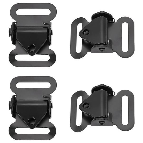 PandaHall Iron Adjuster Buckles for Webbing Bag Strap, Electrophoresis Black, 5.2x3.8x1.4cm, Hole: 5mm, Inner Diameter: 2.8x0.5cm Iron
PandaHall Iron Adjuster Buckles for Webbing Bag Strap, Electrophoresis Black, 5.2x3.8x1.4cm, Hole: 5mm, Inner Diameter: 2.8x0.5cm Iron