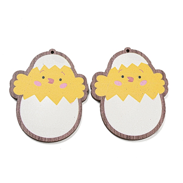 PandaHall Single Face Printed Wood Big Pendants, Easter Charms, Chick, 51x41.5x2.5mm, Hole: 1.5mm Wood Chick
PandaHall Single Face Printed Wood Big Pendants, Easter Charms, Chick, 51x41.5x2.5mm, Hole: 1.5mm Wood Chick