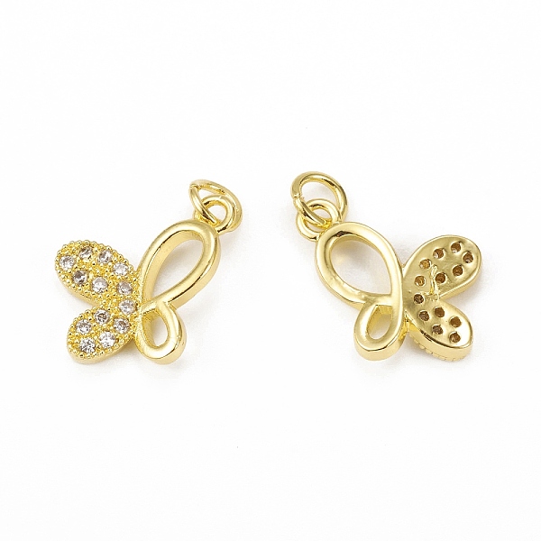 PandaHall Brass Micro Pave Cubic Zirconia Pendants, Butterfly Charms, Golden, 17.5x12.5x2.5mm, Hole: 3mm Brass+Cubic Zirconia Butterfly..., Clear
PandaHall Brass Micro Pave Cubic Zirconia Pendants, Butterfly Charms, Golden, 17.5x12.5x2.5mm, Hole: 3mm Brass+Cubic Zirconia Butterfly..., Clear