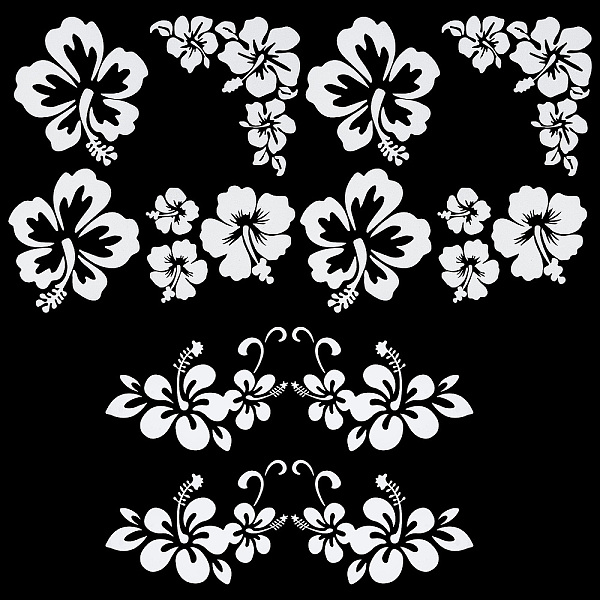 PandaHall GORGECRAFT 2 Styles 4 Sheets Hibiscus Flower Car Sticker Hawaiian Stickers and Decals Reflective Stickers Waterproof Vinyl..., Multicolor
PandaHall GORGECRAFT 2 Styles 4 Sheets Hibiscus Flower Car Sticker Hawaiian Stickers and Decals Reflective Stickers Waterproof Vinyl..., Multicolor