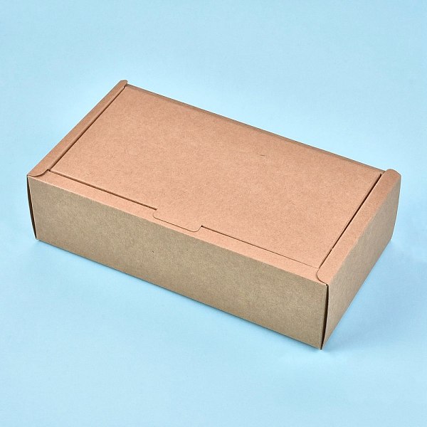 PandaHall Kraft Paper Gift Box, Folding Boxes, Rectangle, BurlyWood, Finished Product: 22x12x6.1cm, Inner Size: 20x10x6cm, Unfold Size..., Orange
PandaHall Kraft Paper Gift Box, Folding Boxes, Rectangle, BurlyWood, Finished Product: 22x12x6.1cm, Inner Size: 20x10x6cm, Unfold Size..., Orange