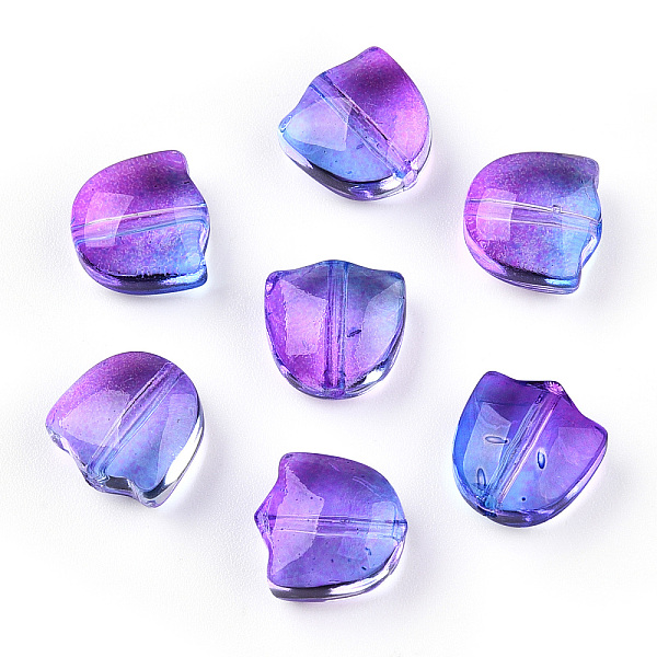 PandaHall Two Tone Spray Painted Transparent Glass Beads, Tulip Flower, Dark Orchid, 9x9x5.5mm, Hole: 1mm Glass Flower
PandaHall Two Tone Spray Painted Transparent Glass Beads, Tulip Flower, Dark Orchid, 9x9x5.5mm, Hole: 1mm Glass Flower