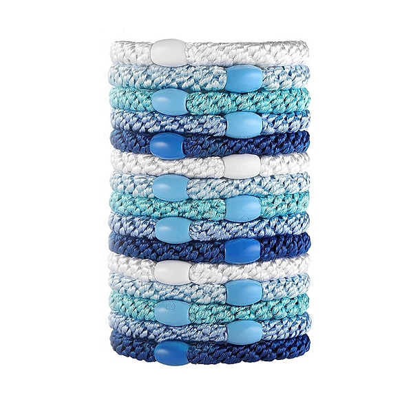 PandaHall Elastic Fibre Hair Ties, for Girls or Women, Sky Blue, 53mm, 15pcs/set Elastic Fibre
PandaHall Elastic Fibre Hair Ties, for Girls or Women, Sky Blue, 53mm, 15pcs/set Elastic Fibre