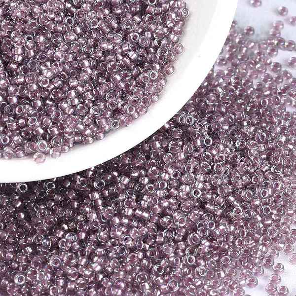 PandaHall MIYUKI Round Rocailles Beads, Japanese Seed Beads, (RR3543), 15/0, 1.5mm, Hole: 0.7mm, about 27777pcs/50g Glass Purple
PandaHall MIYUKI Round Rocailles Beads, Japanese Seed Beads, (RR3543), 15/0, 1.5mm, Hole: 0.7mm, about 27777pcs/50g Glass Purple