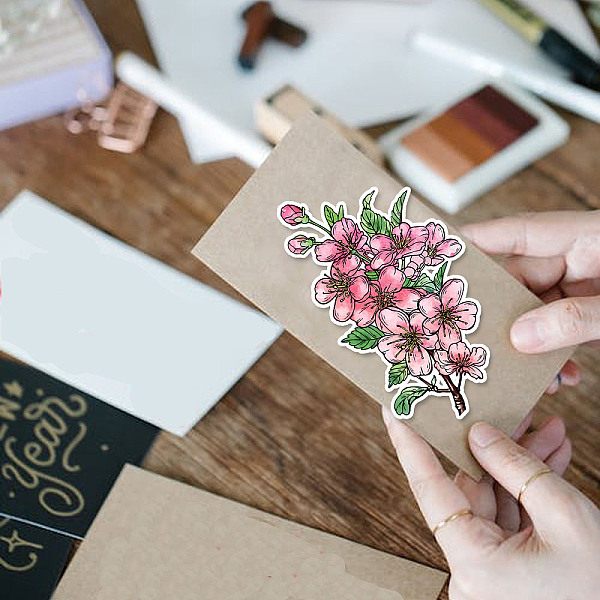 PandaHall GLOBLELAND Cherry Blossoms Plants Clear Stamps Flower Embossing Stamp Sheets Silicone Text Clear Stamps Seal for DIY Scrapbooking...
PandaHall GLOBLELAND Cherry Blossoms Plants Clear Stamps Flower Embossing Stamp Sheets Silicone Text Clear Stamps Seal for DIY Scrapbooking...