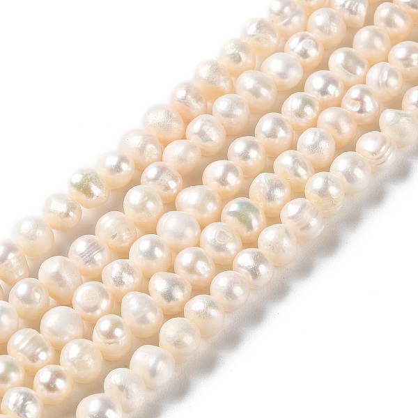 PandaHall Natural Cultured Freshwater Pearl Beads Strands, Potato, Grade A, PapayaWhip, 6~7x5~6mm, Hole: 0.6mm, about 61pcs/strand..., Orange
PandaHall Natural Cultured Freshwater Pearl Beads Strands, Potato, Grade A, PapayaWhip, 6~7x5~6mm, Hole: 0.6mm, about 61pcs/strand..., Orange