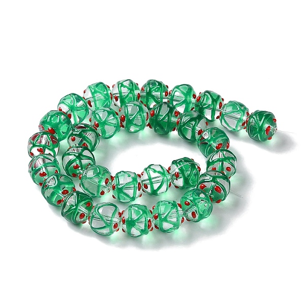 PandaHall Transparent Glass Enamel Beads Strand, Round, Medium Sea Green, 12.5x11.5mm, Hole: 1.6mm, about 30pcs/strand, 13.78 inch(35cm)...
PandaHall Transparent Glass Enamel Beads Strand, Round, Medium Sea Green, 12.5x11.5mm, Hole: 1.6mm, about 30pcs/strand, 13.78 inch(35cm)...