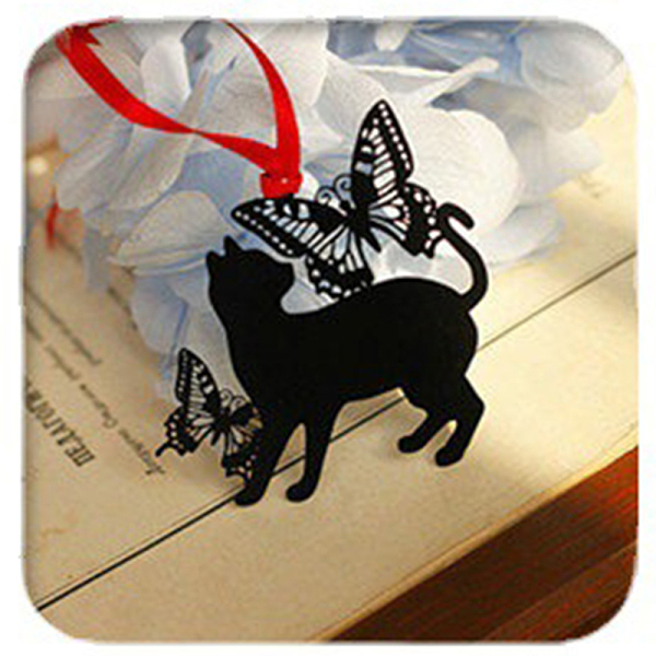 PandaHall Metal Cat Bookmarks with Red Knotting Ribbon, Stainless Steel Hollow Bookmark Gift for Book Lovers, Teachers, Reader...
PandaHall Metal Cat Bookmarks with Red Knotting Ribbon, Stainless Steel Hollow Bookmark Gift for Book Lovers, Teachers, Reader...