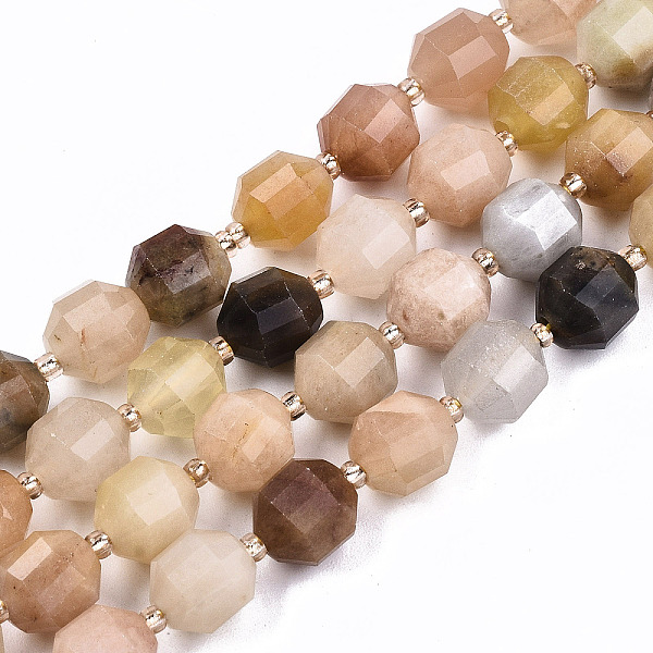 PandaHall Natural Golden Silk Jade Beads Strands, Round, Faceted, 8x7mm, Hole: 1.2mm, about 40pcs/strand, 14.76 inch(37.5cm) Golden Silk...
PandaHall Natural Golden Silk Jade Beads Strands, Round, Faceted, 8x7mm, Hole: 1.2mm, about 40pcs/strand, 14.76 inch(37.5cm) Golden Silk...
