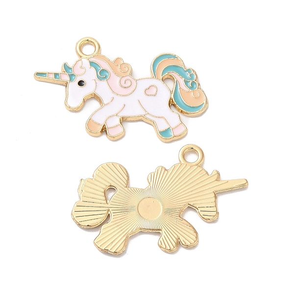PandaHall Alloy Enamel Pendants, Golden, Unicorn Charm, Pink, 25.5x32x1.5mm, Hole: 2.5mm Alloy+Enamel Unicorn Pink
PandaHall Alloy Enamel Pendants, Golden, Unicorn Charm, Pink, 25.5x32x1.5mm, Hole: 2.5mm Alloy+Enamel Unicorn Pink