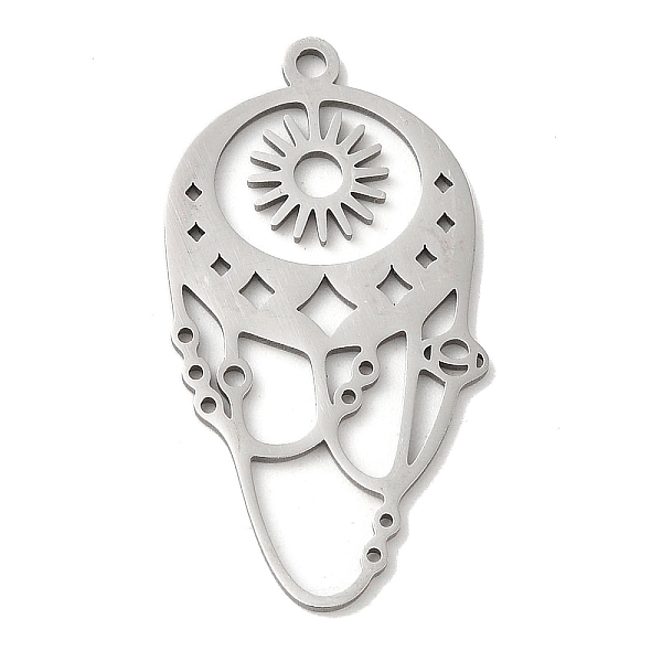 PandaHall 201 Stainless Steel Pendants, Sun & Star, Stainless Steel Color, 33x17x1mm, Hole: 1.6mm 201 Stainless Steel Sun
PandaHall 201 Stainless Steel Pendants, Sun & Star, Stainless Steel Color, 33x17x1mm, Hole: 1.6mm 201 Stainless Steel Sun