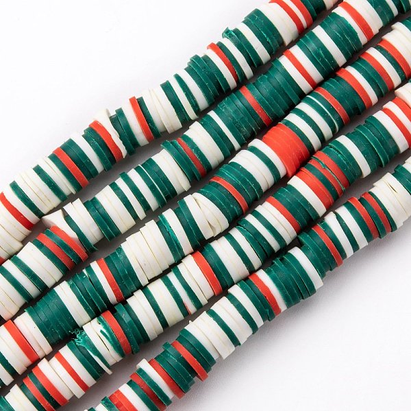 PandaHall Handmade Polymer Clay Beads Strands, for DIY Jewelry Crafts Supplies, Heishi Beads, Disc/Flat Round, Teal, 8x1mm, Hole: 2mm, about..., Cyan
PandaHall Handmade Polymer Clay Beads Strands, for DIY Jewelry Crafts Supplies, Heishi Beads, Disc/Flat Round, Teal, 8x1mm, Hole: 2mm, about..., Cyan