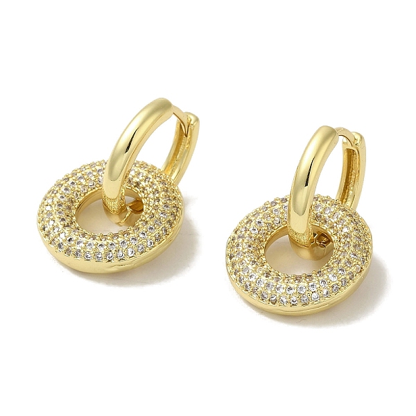 PandaHall Rack Plating Brass Micro Pave Clear Cubic Zirconia Round Ring Dangle Huggie Hoop Earrings for Women, Cadmium Free & Lead Free...
PandaHall Rack Plating Brass Micro Pave Clear Cubic Zirconia Round Ring Dangle Huggie Hoop Earrings for Women, Cadmium Free & Lead Free...