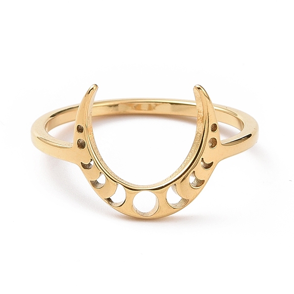 PandaHall 304 Stainless Steel Moon Phase Finger Ring for Women, Golden, US Size 7 3/4(17.9mm) 304 Stainless Steel
PandaHall 304 Stainless Steel Moon Phase Finger Ring for Women, Golden, US Size 7 3/4(17.9mm) 304 Stainless Steel