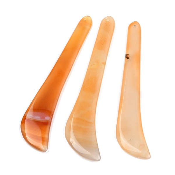 PandaHall Natural Agate Massage Stick, Gua Sha Massage Tools, for Soft Tissue, Physical Therapy Stuff Used for Back, Legs, Arms, Neck...
PandaHall Natural Agate Massage Stick, Gua Sha Massage Tools, for Soft Tissue, Physical Therapy Stuff Used for Back, Legs, Arms, Neck...