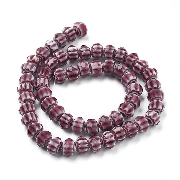 PandaHall Handmade Lampwork Beads Strands, Faceted, Rondelle, Brown, 9~10x7mm, Hole: 2mm, about 56pcs/strand, 15.3 inch(39cm) Lampwork...
PandaHall Handmade Lampwork Beads Strands, Faceted, Rondelle, Brown, 9~10x7mm, Hole: 2mm, about 56pcs/strand, 15.3 inch(39cm) Lampwork...
