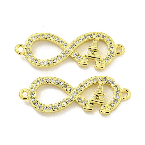 PandaHall Rack Plating Brass Micro Pave Clear Cubic Zirconia Infinity with Tower Links, Long-Lasting Plated, Cadmium Free & Lead Free, Real...
PandaHall Rack Plating Brass Micro Pave Clear Cubic Zirconia Infinity with Tower Links, Long-Lasting Plated, Cadmium Free & Lead Free, Real...