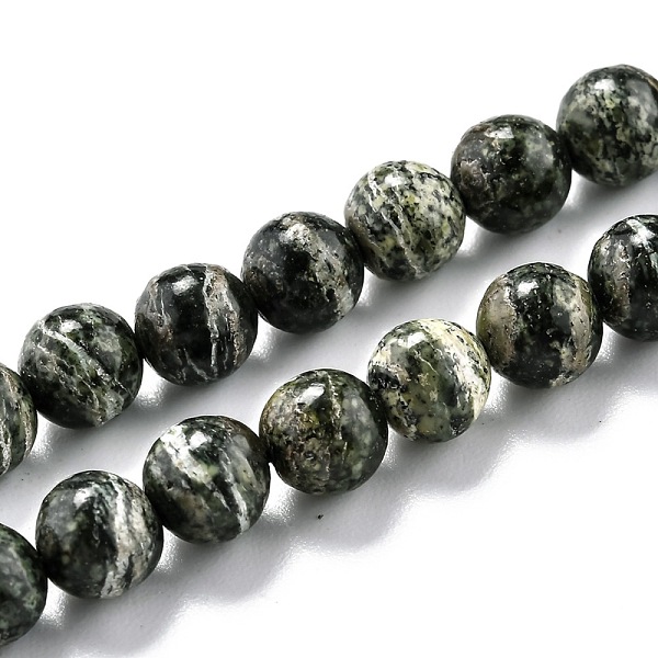 PandaHall Natural Green Zebra Jasper Beads Strands, Round, 6.5mm, Hole: 1mm, about 58pcs/strand, 15.16''(38.5cm) Zebra Jasper Round
PandaHall Natural Green Zebra Jasper Beads Strands, Round, 6.5mm, Hole: 1mm, about 58pcs/strand, 15.16''(38.5cm) Zebra Jasper Round