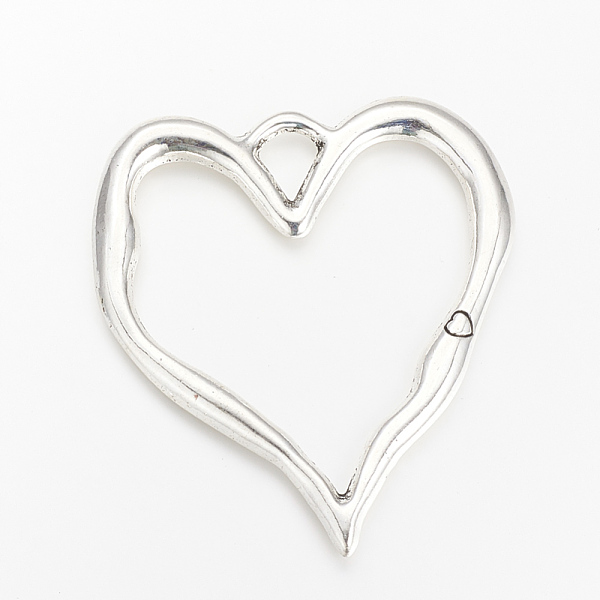 PandaHall Tibetan Style Alloy Big Pendants, Hollow Heart, Cadmium Free & Lead Free, Antique Silver, 76x67x3.5mm, Hole: 9x11.5mm Alloy Heart
PandaHall Tibetan Style Alloy Big Pendants, Hollow Heart, Cadmium Free & Lead Free, Antique Silver, 76x67x3.5mm, Hole: 9x11.5mm Alloy Heart