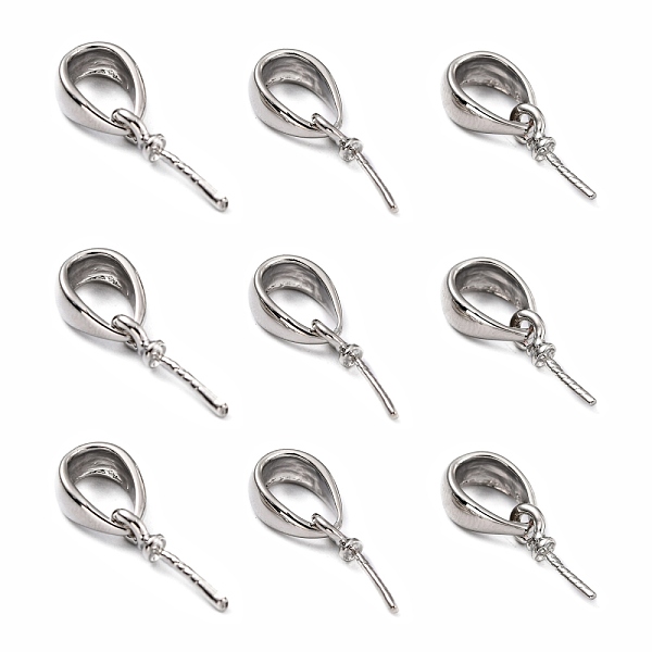 PandaHall Brass Cup Pearl Peg Bails Pin Pendants, for Half Drilled Beads, Cadmium Free & Nickel Free & Lead Free, Platinum, 12x2.5mm, Hole...
PandaHall Brass Cup Pearl Peg Bails Pin Pendants, for Half Drilled Beads, Cadmium Free & Nickel Free & Lead Free, Platinum, 12x2.5mm, Hole...