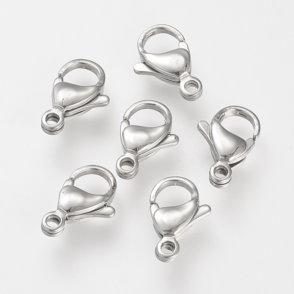 PandaHall 304 Stainless Steel Lobster Claw Clasps, Parrot Trigger Clasps, Stainless Steel Color, 9x6x3mm, Hole: 2mm 304 Stainless Steel...
PandaHall 304 Stainless Steel Lobster Claw Clasps, Parrot Trigger Clasps, Stainless Steel Color, 9x6x3mm, Hole: 2mm 304 Stainless Steel...