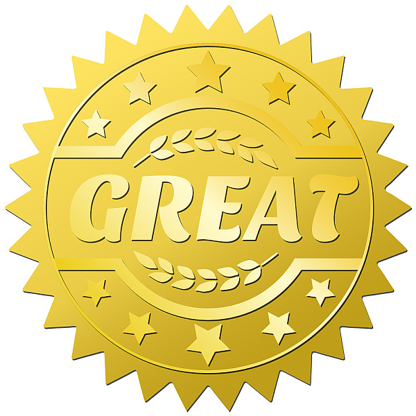 PandaHall 34 Sheets Self Adhesive Gold Foil Embossed Stickers, Round Dot Medal Decorative Decals for Envelope Card Seal, Word Great, Star...
PandaHall 34 Sheets Self Adhesive Gold Foil Embossed Stickers, Round Dot Medal Decorative Decals for Envelope Card Seal, Word Great, Star...