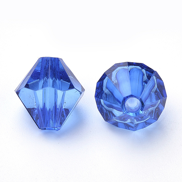 PandaHall Transparent Acrylic Beads, Bicone, Blue, 6x5.5mm, Hole: 1.5mm, about 6120pcs/500g Acrylic Bicone Blue
PandaHall Transparent Acrylic Beads, Bicone, Blue, 6x5.5mm, Hole: 1.5mm, about 6120pcs/500g Acrylic Bicone Blue