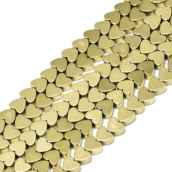 PandaHall Electroplate Non-magnetic Synthetic Hematite Beads Strands, Heart, Real 18K Gold Plated, 3.5x4x2mm, Hole: 0.5mm, about...
PandaHall Electroplate Non-magnetic Synthetic Hematite Beads Strands, Heart, Real 18K Gold Plated, 3.5x4x2mm, Hole: 0.5mm, about...