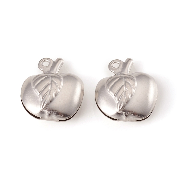 PandaHall 316 Surgical Stainless Steel Pendants, Apple, Stainless Steel Color, 13.5x11x5mm, Hole: 1mm 316 Surgical Stainless Steel Fruit
PandaHall 316 Surgical Stainless Steel Pendants, Apple, Stainless Steel Color, 13.5x11x5mm, Hole: 1mm 316 Surgical Stainless Steel Fruit