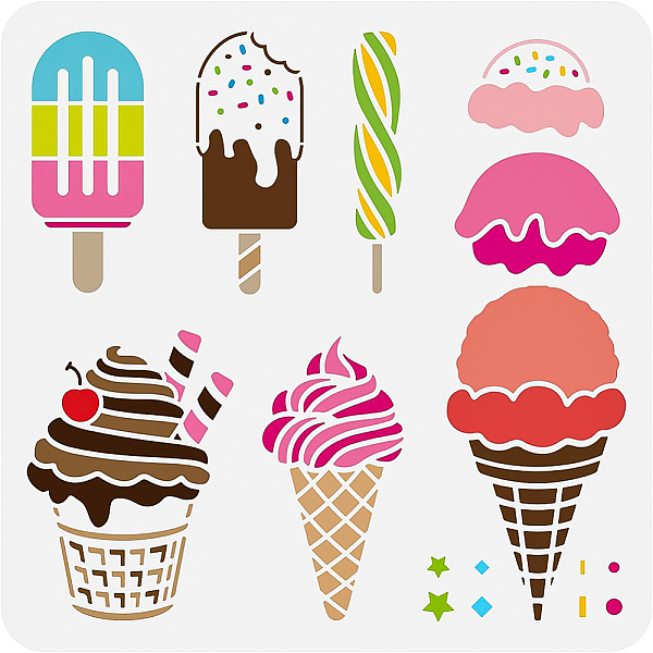 PandaHall BENECREAT 12x12 Inch Crown Painting Stencils Summer Theme Plastic Template Stencils for Art Painting on Wood, Scrabooking..., White
PandaHall BENECREAT 12x12 Inch Crown Painting Stencils Summer Theme Plastic Template Stencils for Art Painting on Wood, Scrabooking..., White