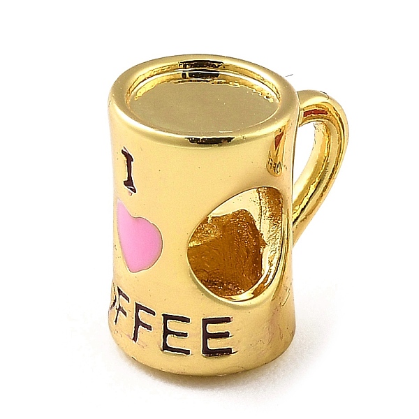 PandaHall Rack Plating Brass European Bead, with Enamel, Long-Lasting Plated, Lead Free & Cadmium Free, Cup, Flamingo, 11.5x11x8mm, Hole..., Pink
PandaHall Rack Plating Brass European Bead, with Enamel, Long-Lasting Plated, Lead Free & Cadmium Free, Cup, Flamingo, 11.5x11x8mm, Hole..., Pink