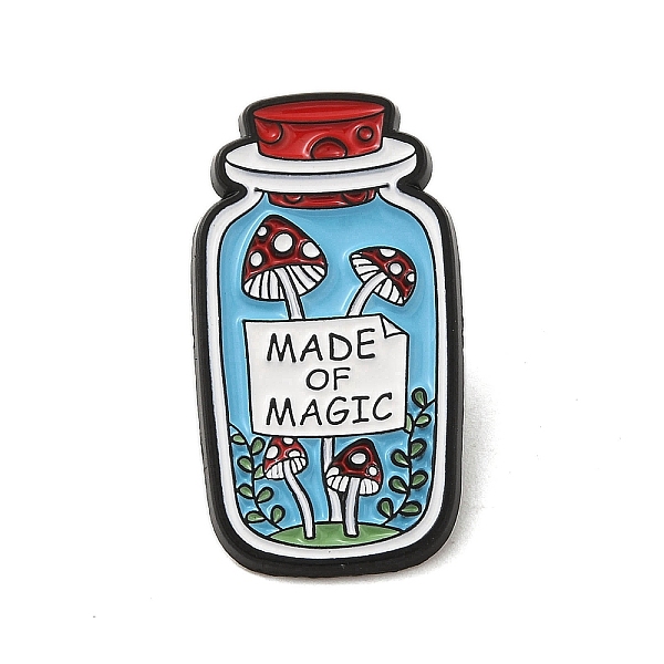 PandaHall Bottle Zinc Alloy Brooches, Enamel Pins, Black, Light Sky Blue, 30.5x16.5x1.5mm Alloy+Enamel Bottle
PandaHall Bottle Zinc Alloy Brooches, Enamel Pins, Black, Light Sky Blue, 30.5x16.5x1.5mm Alloy+Enamel Bottle