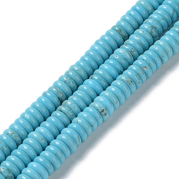 PandaHall Natural Howlite Beads Strands, Dyed, Disc, 10~10.5x3~3.5mm, Hole: 1.4mm, about 119pcs/strand, 15.59''(39.6cm) Howlite Disc
PandaHall Natural Howlite Beads Strands, Dyed, Disc, 10~10.5x3~3.5mm, Hole: 1.4mm, about 119pcs/strand, 15.59''(39.6cm) Howlite Disc