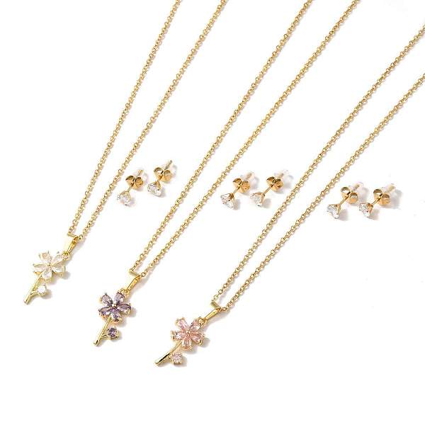 PandaHall Cubic Zirconia Flower of Life Pendant Necklace & Diamond Stud Earrings, Golden 304 Stainless Steel Jewelry Set for Women, Mixed..., Multicolor
PandaHall Cubic Zirconia Flower of Life Pendant Necklace & Diamond Stud Earrings, Golden 304 Stainless Steel Jewelry Set for Women, Mixed..., Multicolor
