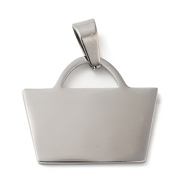 PandaHall 304 Stainless Steel Pendants, Stamping Blank Tag, Bag Charm, Stainless Steel Color, 19x23.5x1mm, Hole: 6.5x4mm 304 Stainless Steel...
PandaHall 304 Stainless Steel Pendants, Stamping Blank Tag, Bag Charm, Stainless Steel Color, 19x23.5x1mm, Hole: 6.5x4mm 304 Stainless Steel...