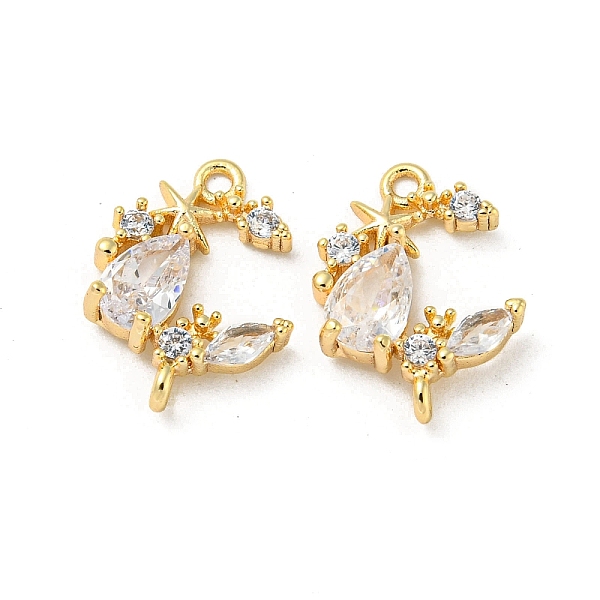 PandaHall Brass Micro Pave Cubic Zirconia Link Connectors, with Glass, Star and Teardrop, Real 18K Gold Plated, 14.5x10.5x3mm, Hole: 1~1.2mm..., Clear
PandaHall Brass Micro Pave Cubic Zirconia Link Connectors, with Glass, Star and Teardrop, Real 18K Gold Plated, 14.5x10.5x3mm, Hole: 1~1.2mm..., Clear