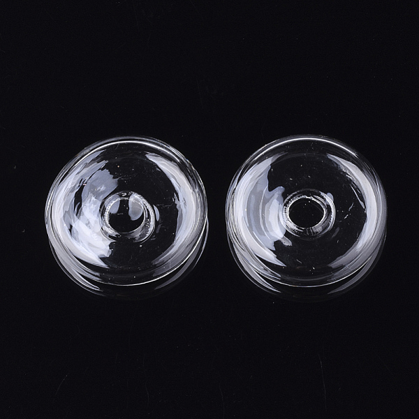 PandaHall Handmade One Hole Blown Glass Bottles, for Glass Vial Pendants Making, Flat Round, Clear, 27x7mm, Hole: 6mm Glass Flat Round Clear
PandaHall Handmade One Hole Blown Glass Bottles, for Glass Vial Pendants Making, Flat Round, Clear, 27x7mm, Hole: 6mm Glass Flat Round Clear