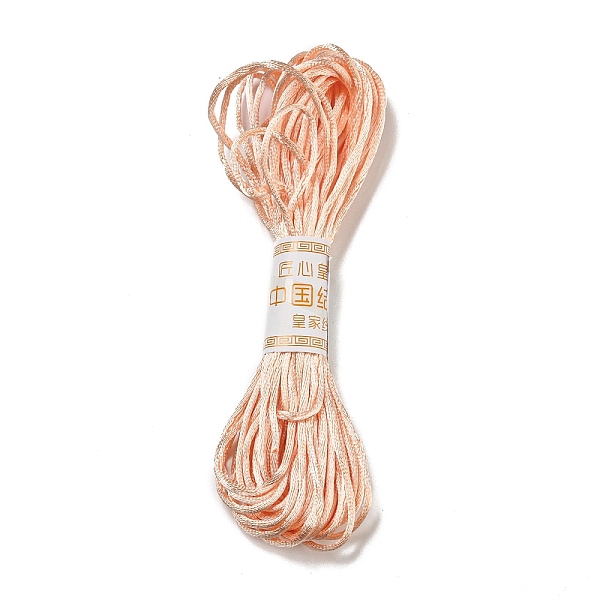PandaHall Polyester Embroidery Floss, Cross Stitch Threads, PeachPuff, 2mm, 10m/bundle Polyester Brown
PandaHall Polyester Embroidery Floss, Cross Stitch Threads, PeachPuff, 2mm, 10m/bundle Polyester Brown